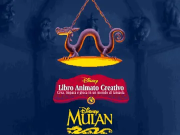 Disney Libro Animato Creativo - Mulan (IT) screen shot title